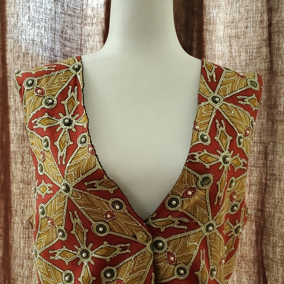 BALI CHIC WOMEN'S VEST SIZE/  ONE SIZE - Picture 2 of 14